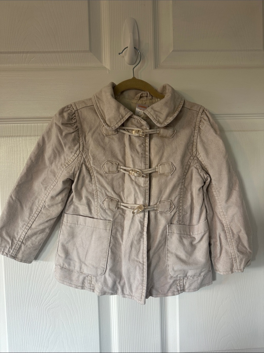 Gymboree Light Beige Toggle Pea Coat